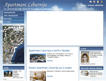 Tablet Screenshot of apartmaniliburnija.hr